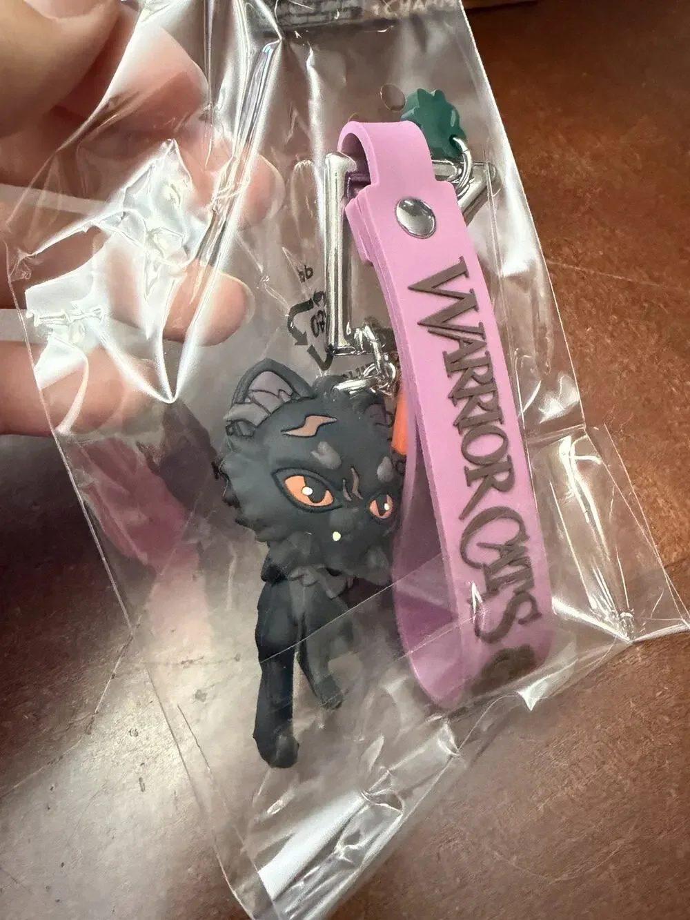 Warrior Cats Collectible Mystery Charms Yellowfang Keychain